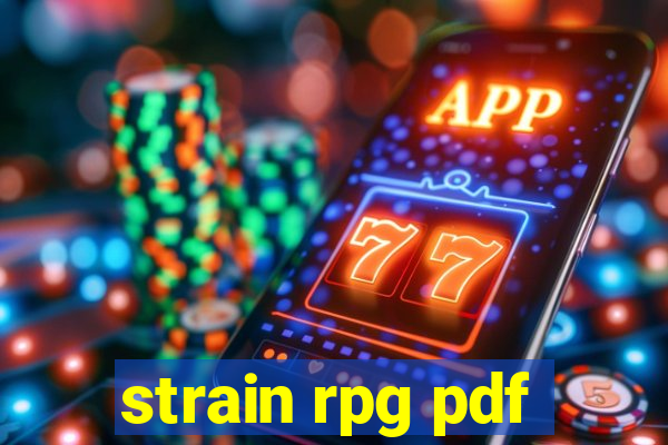 strain rpg pdf